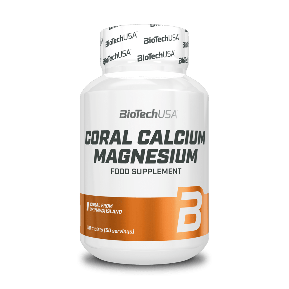 BioTech USA Coral Calcium + Magnesium (100 Tabletten)