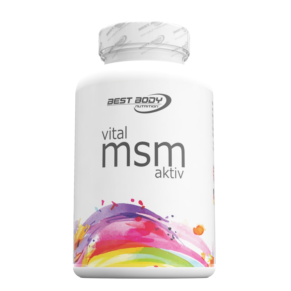 Best Body Nutrition Vital MSM Active (175 tabletten)