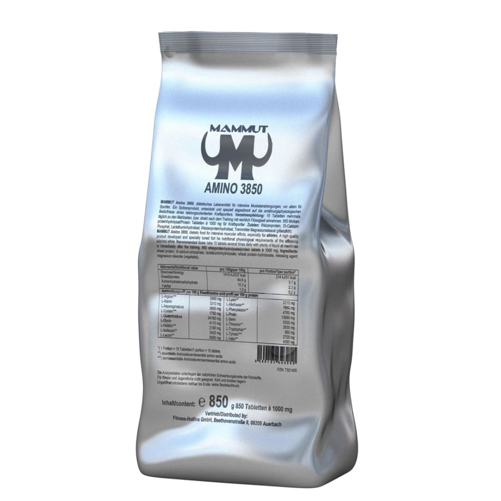 Mammut Amino 3850 Tabs (850g)