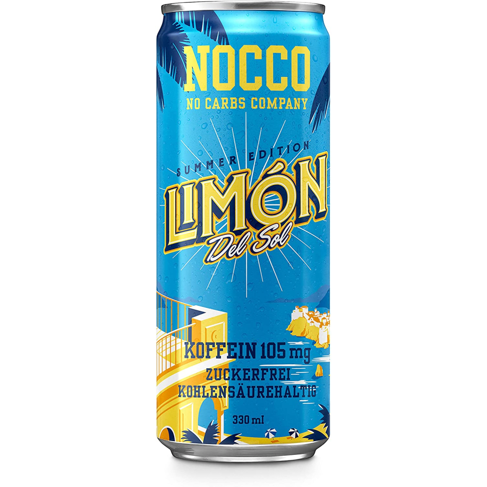 Nocco BCAA - 330ml - Limon del Sol