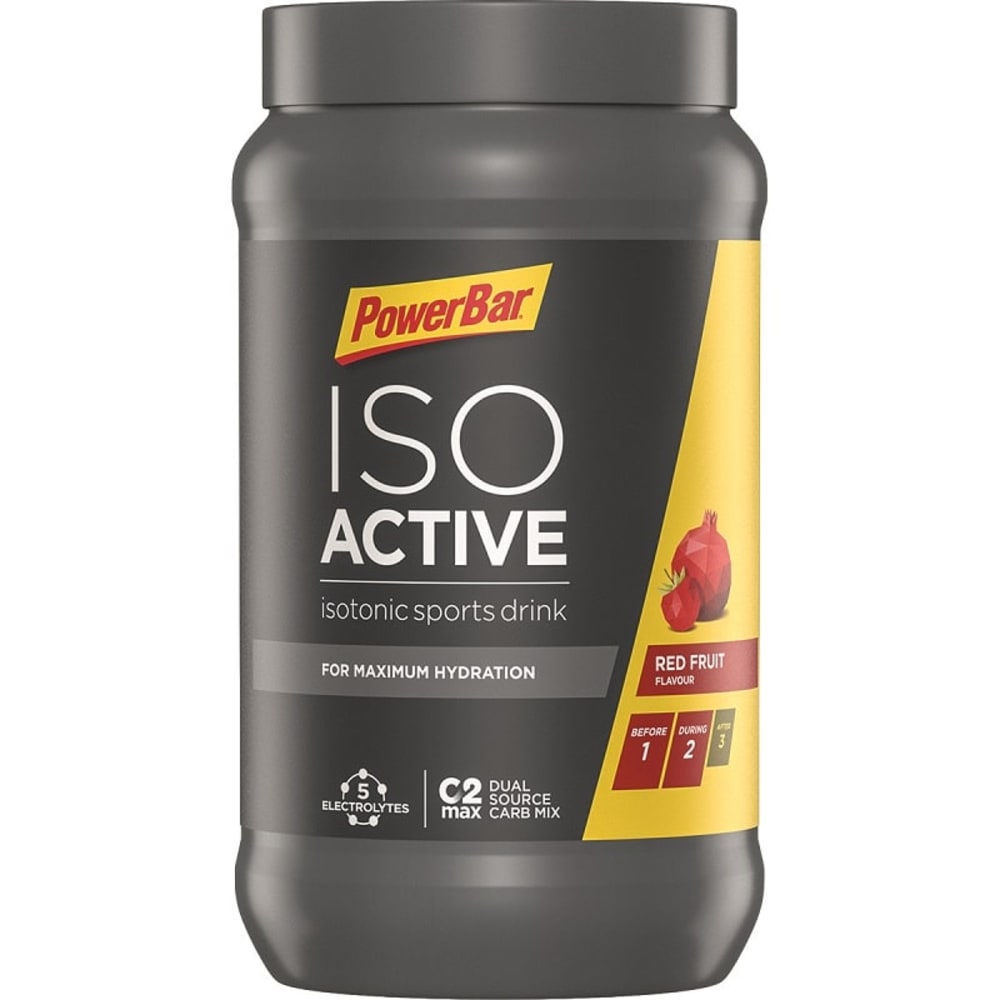 PowerBar Isoactive - Isotonic Sports Drink - 600g - Red Fruit Punch