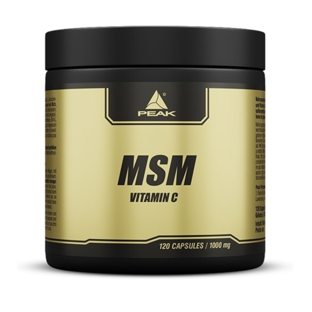 Peak MSM - Vitamin C (120 capsules)