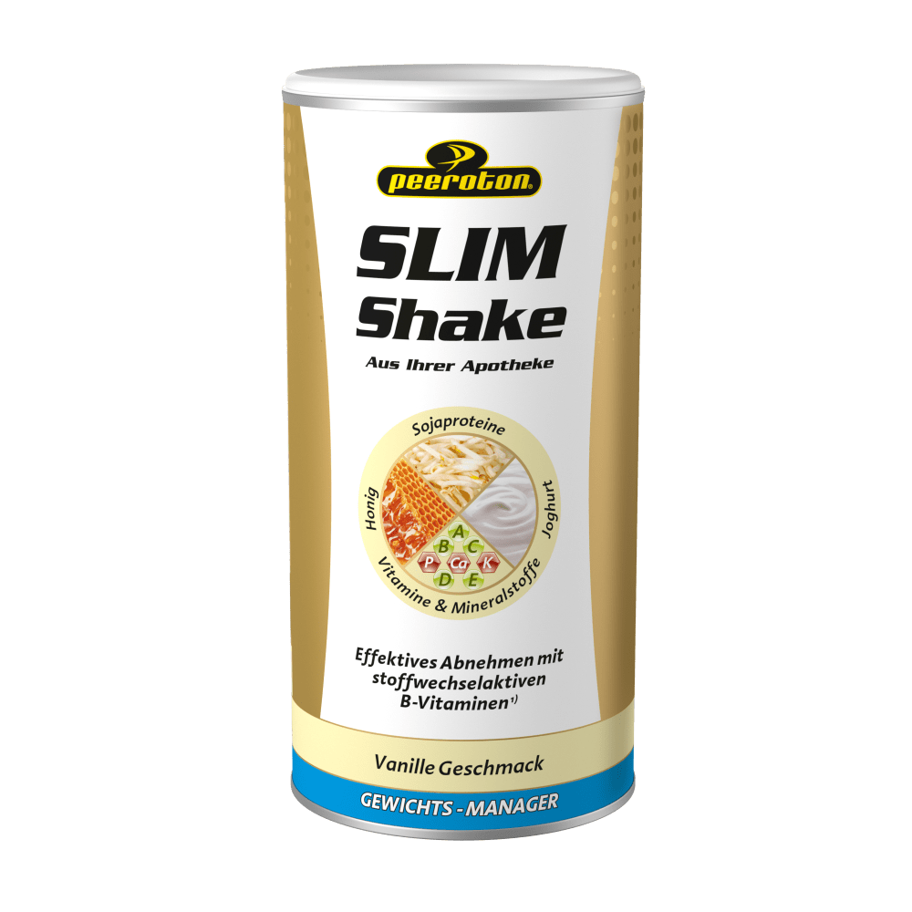 PEEROTON Slim Shake - 500g - Vanilla + Shaker