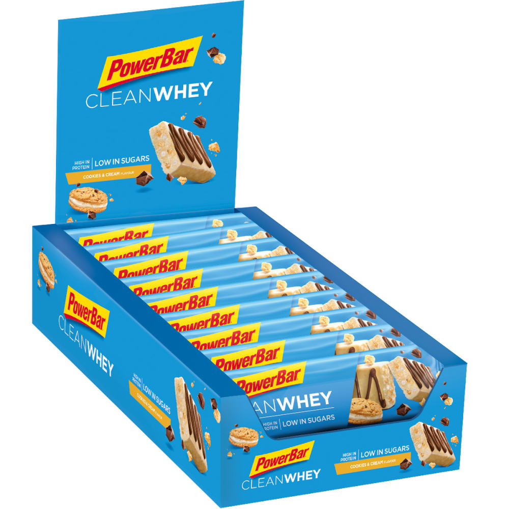 PowerBar Clean Whey - 18x45g - Cookies & Cream