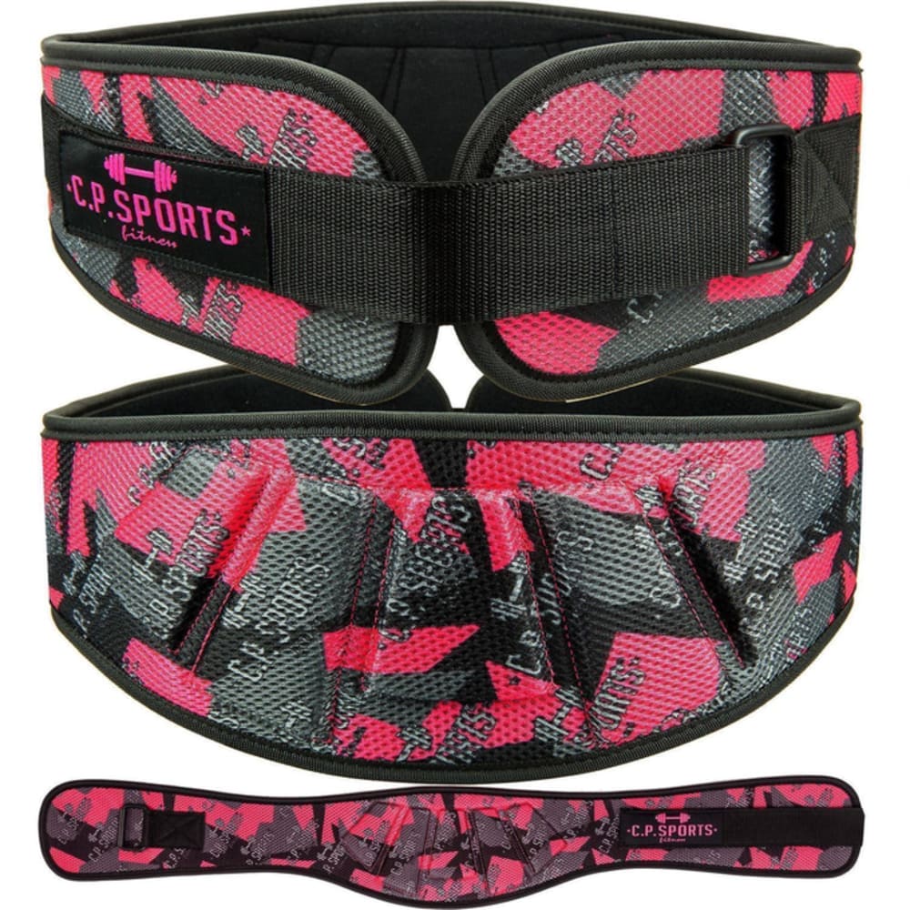 C.P. Sports Professional Ultralight belt Camouflage Pink - L