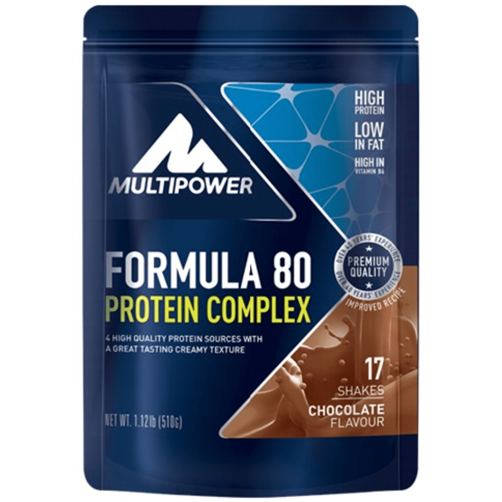 MULTIPOWER Formula 80 Protein Complex - 510g - Chocolate