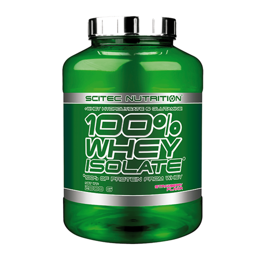 100% Whey Isolate - 2000g - Strawberry