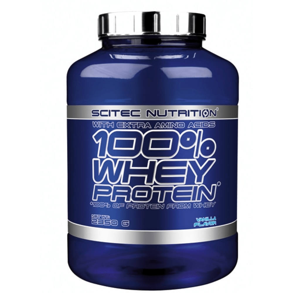 Scitec Nutrition 100% Whey Protein Pulver - 2350g - Vanille