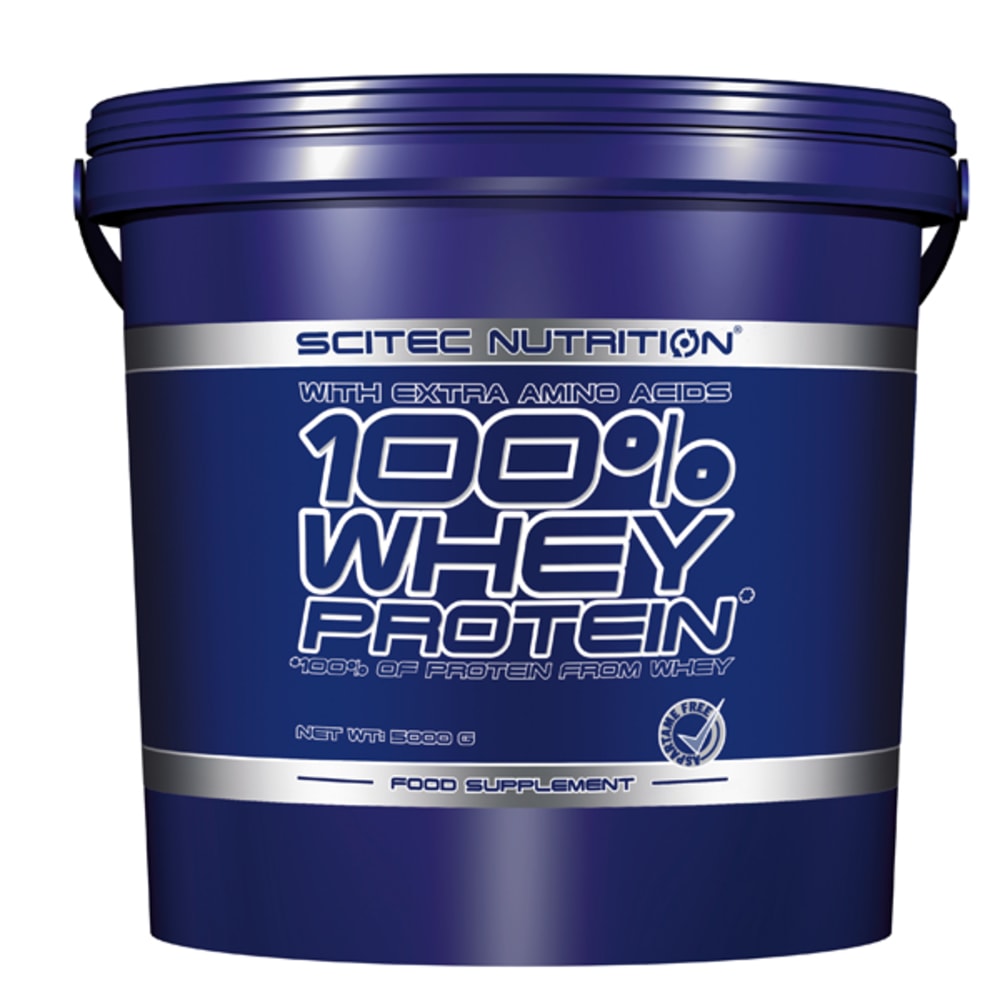 100% Whey Protein Pulver - 5000g - Schokolade