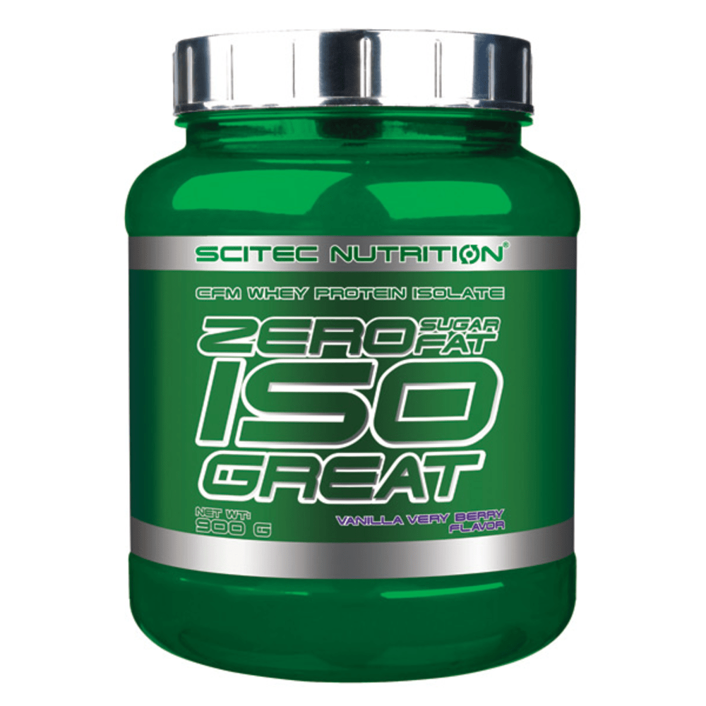 Zero Carb Zero Fat Isogreat Pulver - 900g - Vanille-Heidelbeere