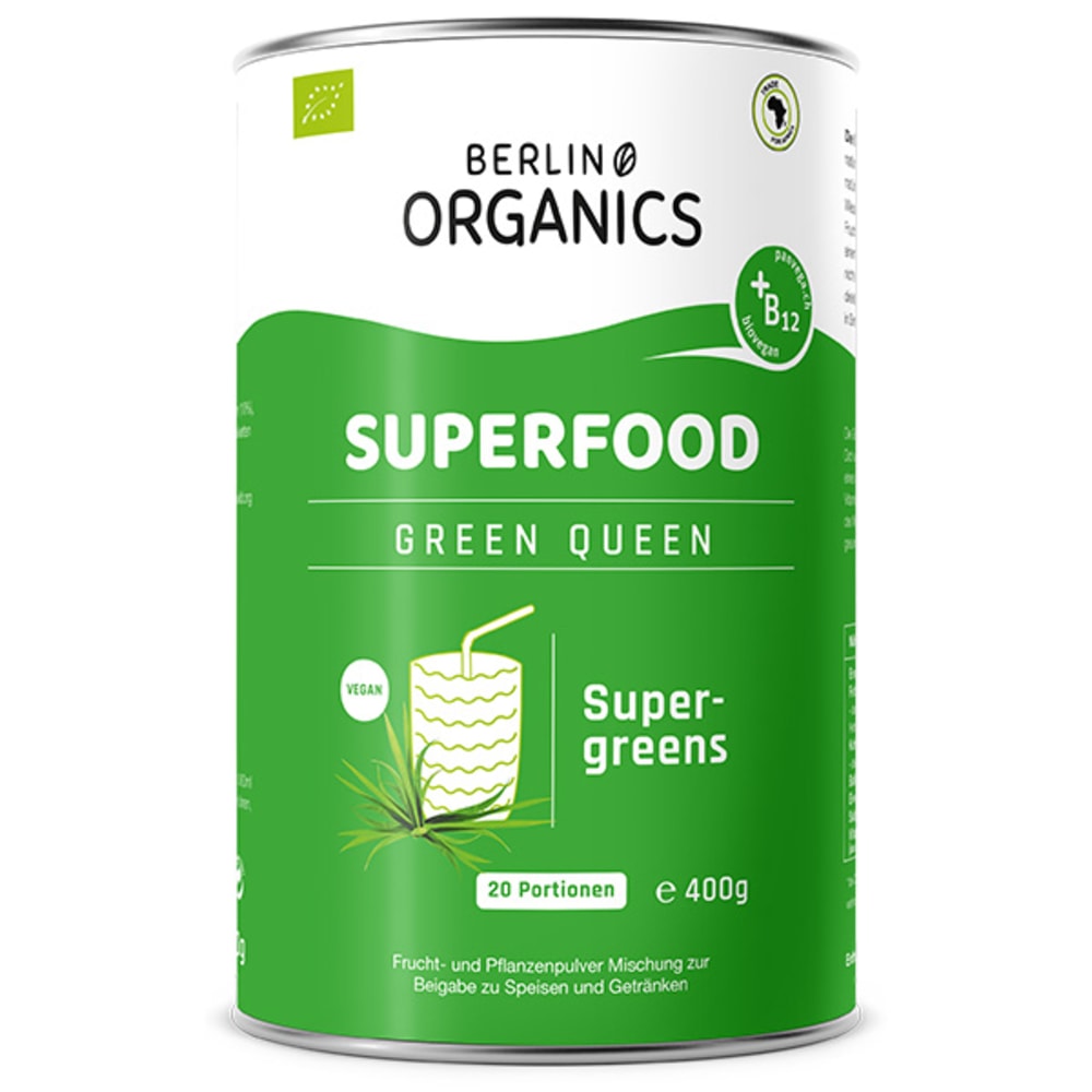 Berlin Organics Superfood Mix Organic Green Queen (400g)