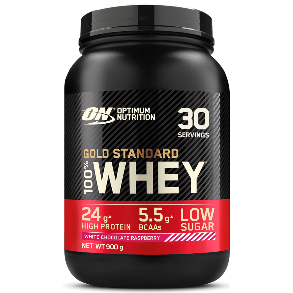 Optimum Nutrition 100% Whey Gold Standard - 908g - White Chocolate & Raspberry
