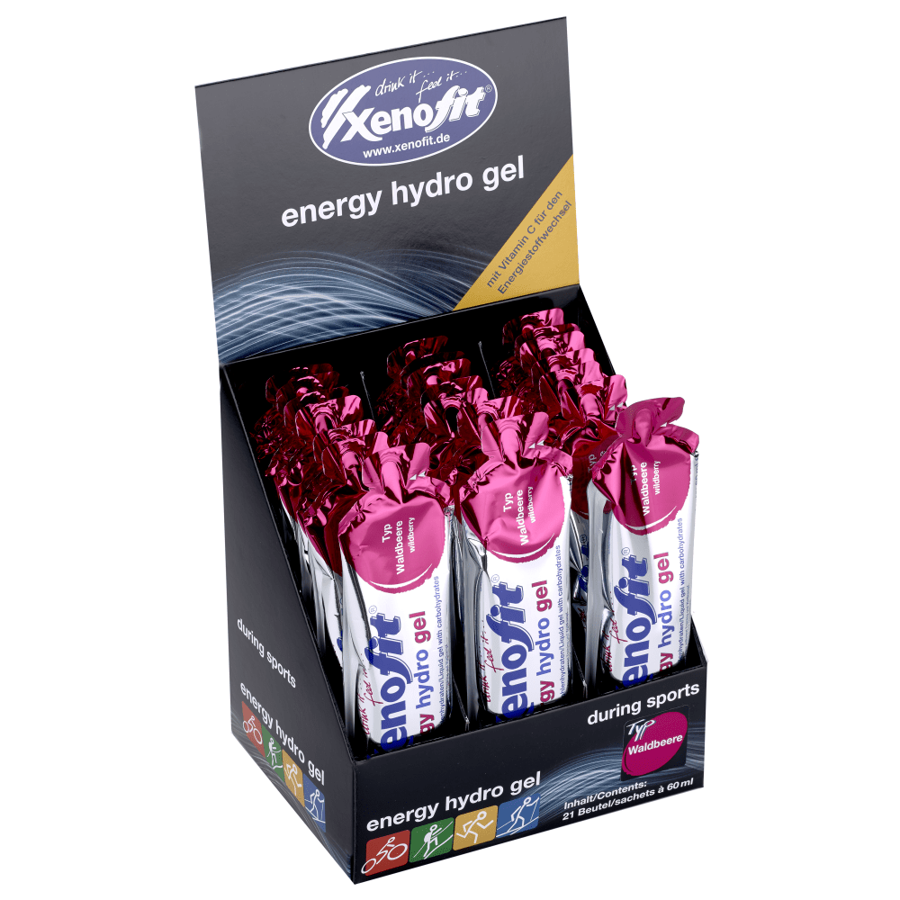 Xenofit carbohydrate gel drink - 21x60ml - Wild Berry