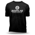 Bodylab t-shirt zwart met witte letters - S