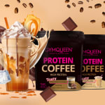 4 x Protein Coffee met gratis shaker