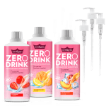 3 x Zero Drink (1000ml) + doseerpomp