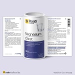 Magnesiumcitrat Pulver (340g)