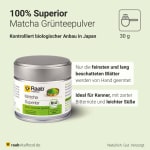 Organic Matcha Premium GrünteePowder (30g)