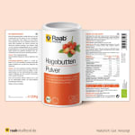 Organic Rosehip-Powder Value pack (250g)