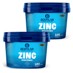 2 x Zinc Bisglycinate (elk 120 capsules)