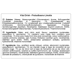 Vital Drink Konzentrat - 1000ml - Cranberry Lime