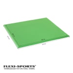 Functional Training Bodenmatte Grün + Übungs-DVD "Training mit dem Funktionalem Boden"