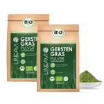 Doppelpack: Gerstengraspulver bio (2x1000g)