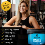 Omega-3 + Vitamine D3 + K2 Extreme (120 caps)