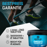 Omega-3 + D3 + K2 (omega-3 triglyceride + vitamins)  (240 softgel capsules)