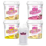 4 x Slim Shake + Shaker gratis