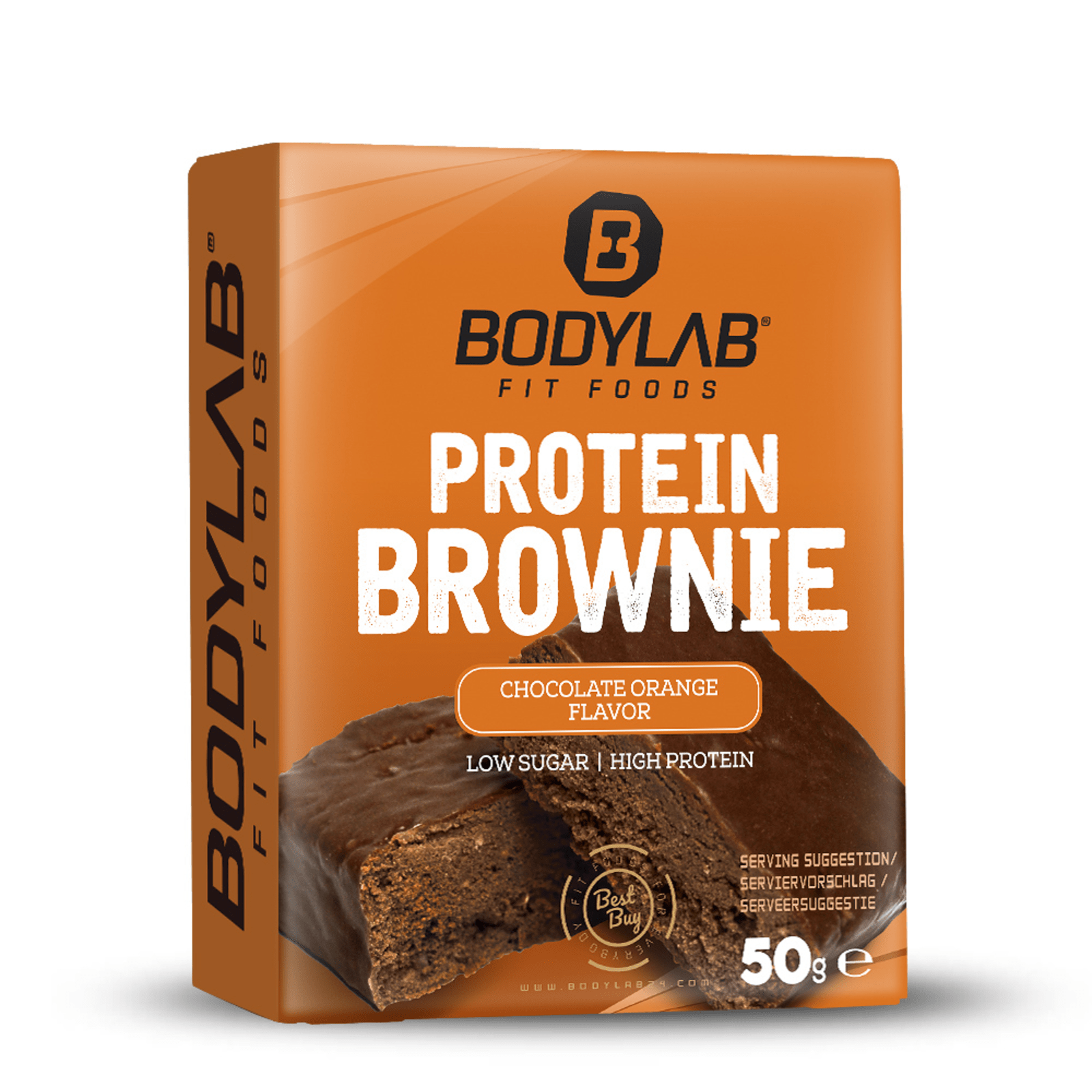 Tochi boom Van storm gewelddadig Protein Brownie (12x50g) van Bodylab24 kopen | Bodylab Shop