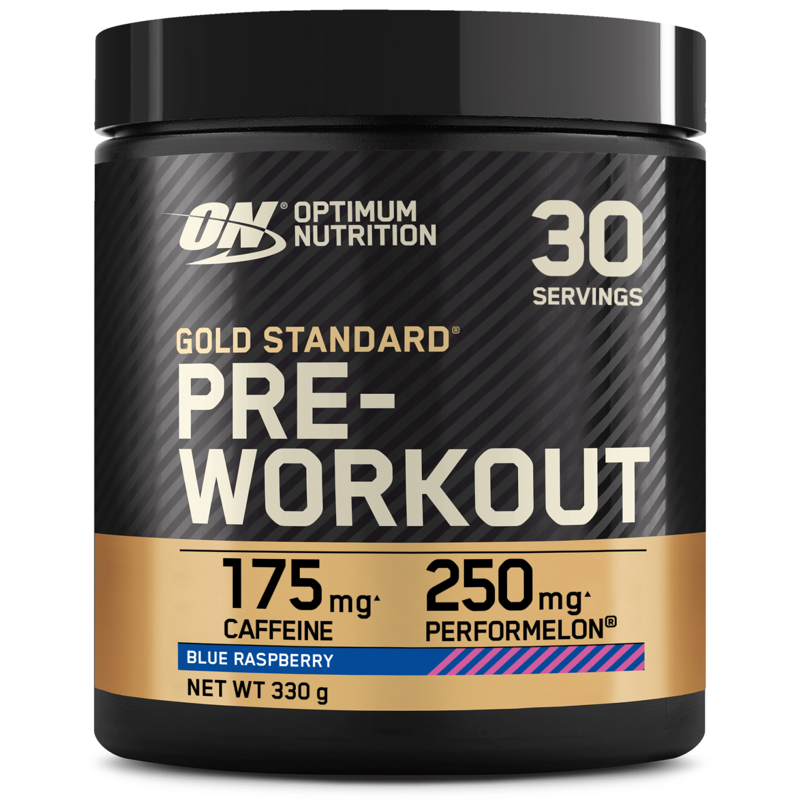 piek plakband Sportschool Gold Standard Pre-Work Out (330g) van Optimum Nutrition kopen | Bodylab Shop