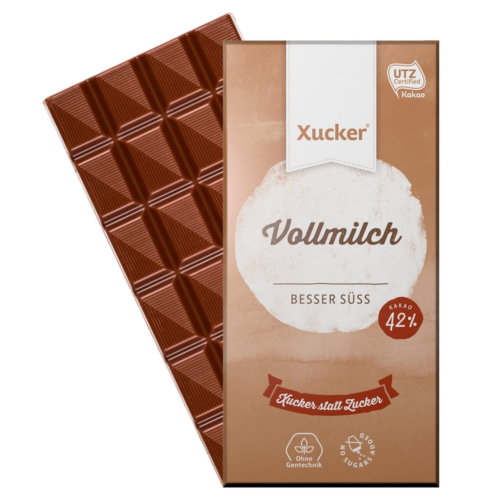 XylitVollmilchschokolade (100g) von Xucker kaufen Bodylab24 Shop