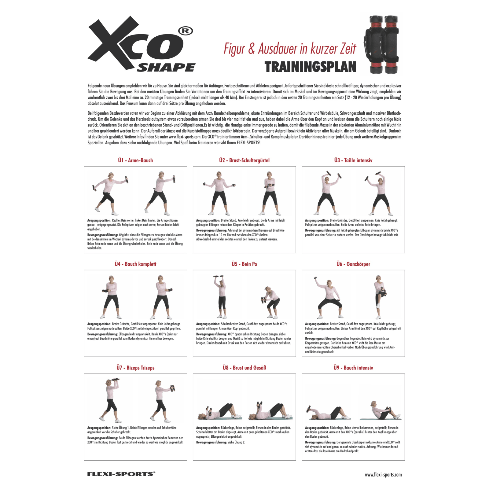 6 Day Xco Shape Workout for Fat Body