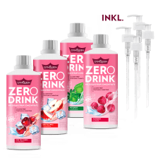 Zero Drink 4er Pack inkl. Dosierspender