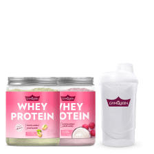 Whey Protein 2er Pack + Shaker