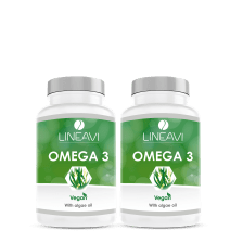 LINEAVI Omega 3 Vegan 4-Monatspackung (2x60 Kapseln)