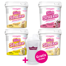 Slim Shake 4er Pack + Shaker gratis