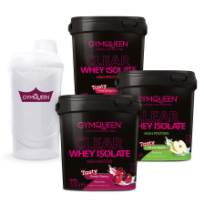 Clear Whey 3er Pack + Shaker