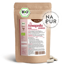 Ashwagandha Kapseln Bio Nachfüllpack (400 Kapseln)