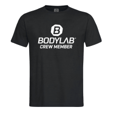 Bodylab24 T-Shirt schwarz - CREW MEMBER - L