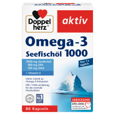 Seefischöl Omega3 1000 (80 Kapseln)