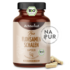Flohsamenschalen Kapseln Bio (180 Kapseln)