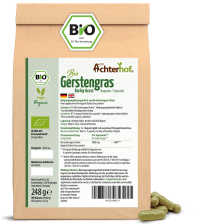 Gerstengras Kapseln Bio Nachfüllpack (400 Kapseln)