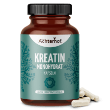 Kreatin Monohydrat Kapseln (180 Kapseln)