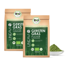 Doppelpack: LINEAVI Gerstengraspulver bio (2x1000g)