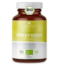 LINEAVI Barley grass capsules organic (180 capsules)