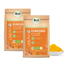 Doppelpack: LINEAVI Kurkumapulver bio (2x1000g)