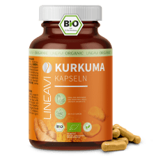 LINEAVI Kurkuma Kapseln bio (180 Kapseln)