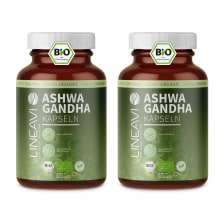 Doppelpack: LINEAVI Ashwagandha Kapseln bio (2x150 Kapseln)